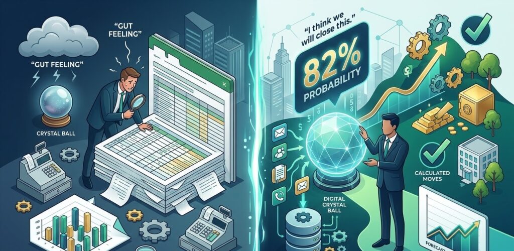 Using CRM Data for Predictive Sales Forecasting